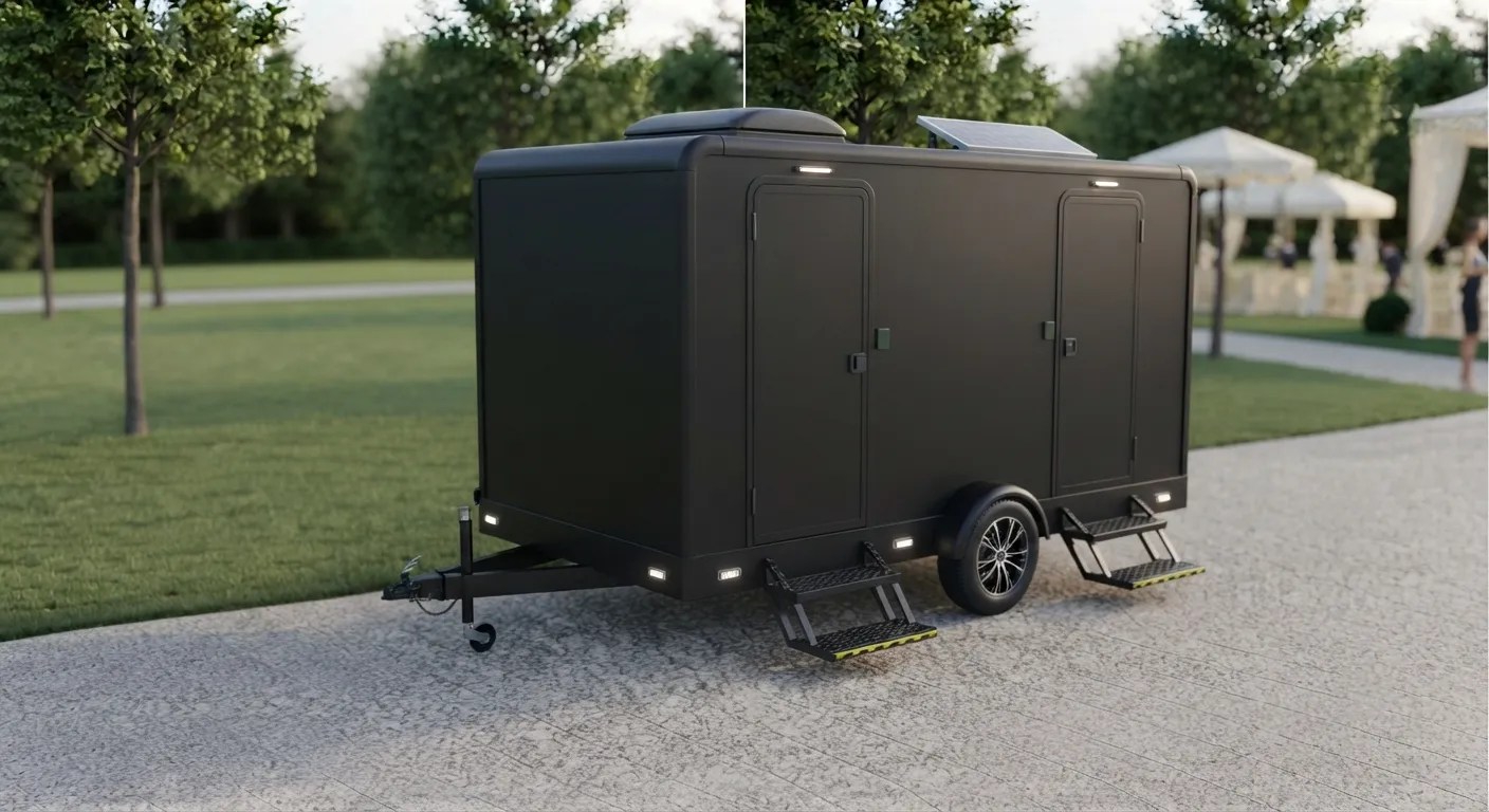 2 Stall Restroom Trailer in New Braunfels, TX
