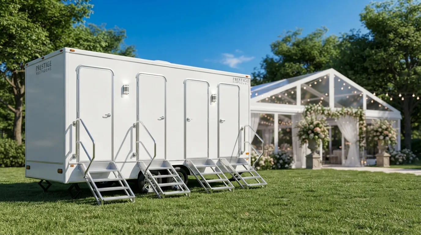 4 Stall Restroom Trailer in New Braunfels, TX