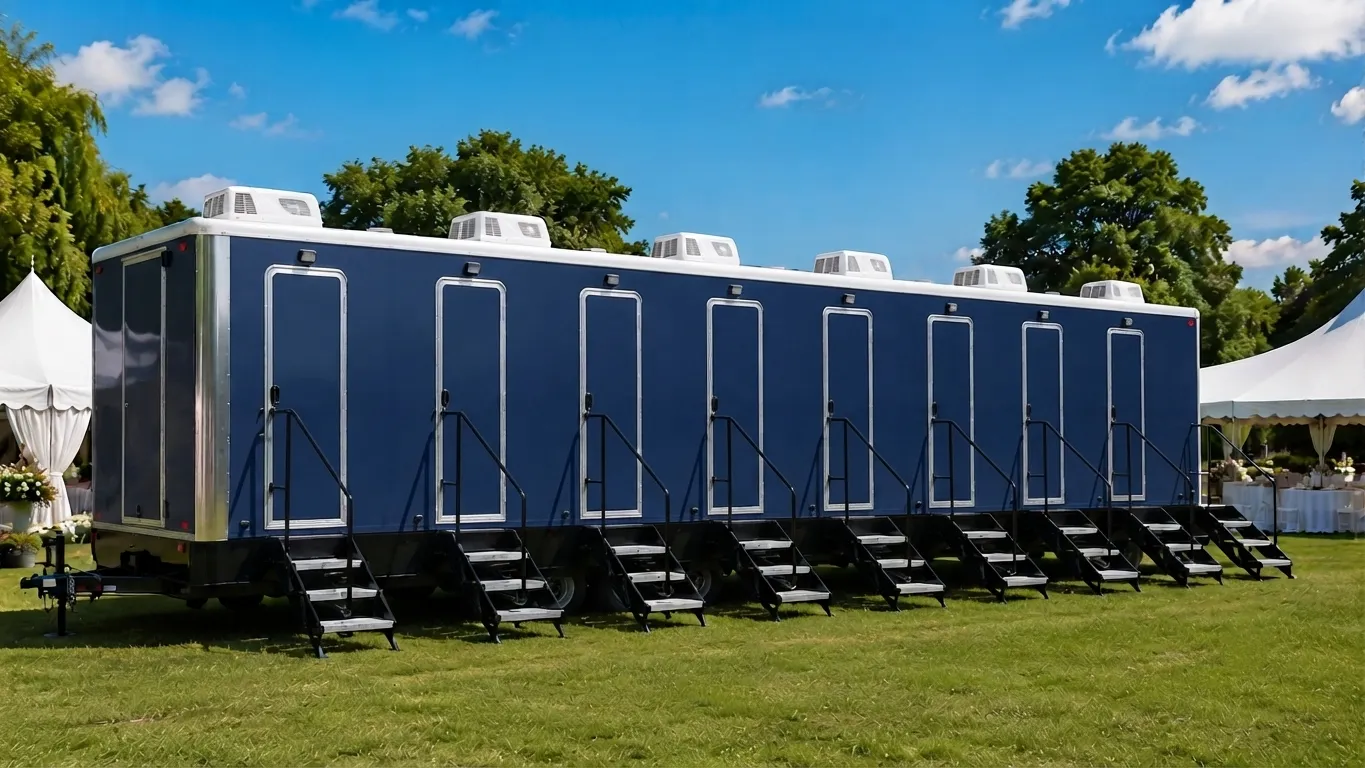 8 Stall Restroom Trailer in New Braunfels, TX