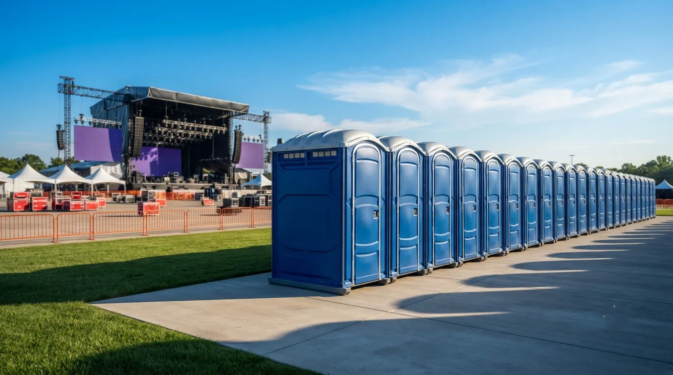 Concert Restroom Rental in New Braunfels, TX