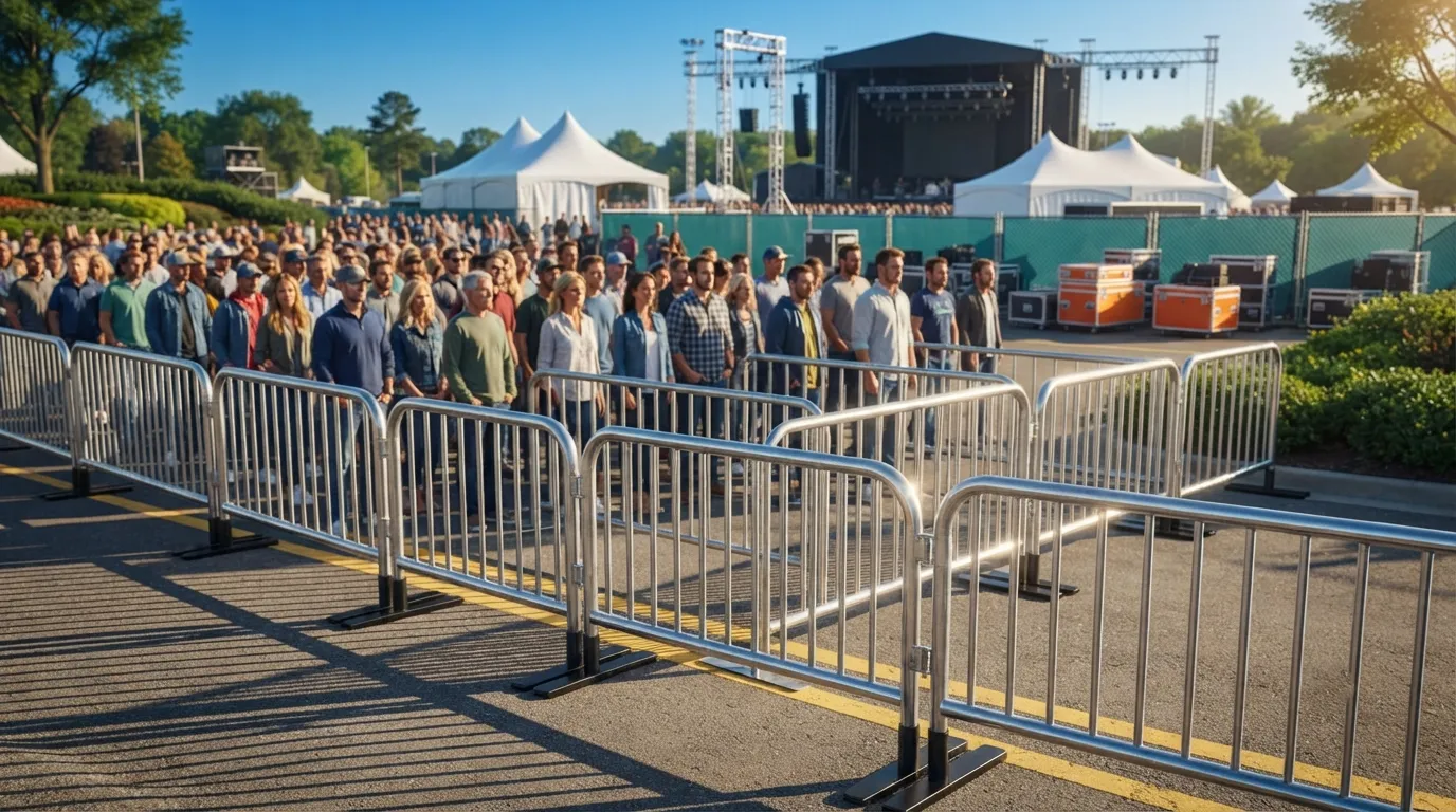 Crowd Control Barrier Rental in New Braunfels, TX