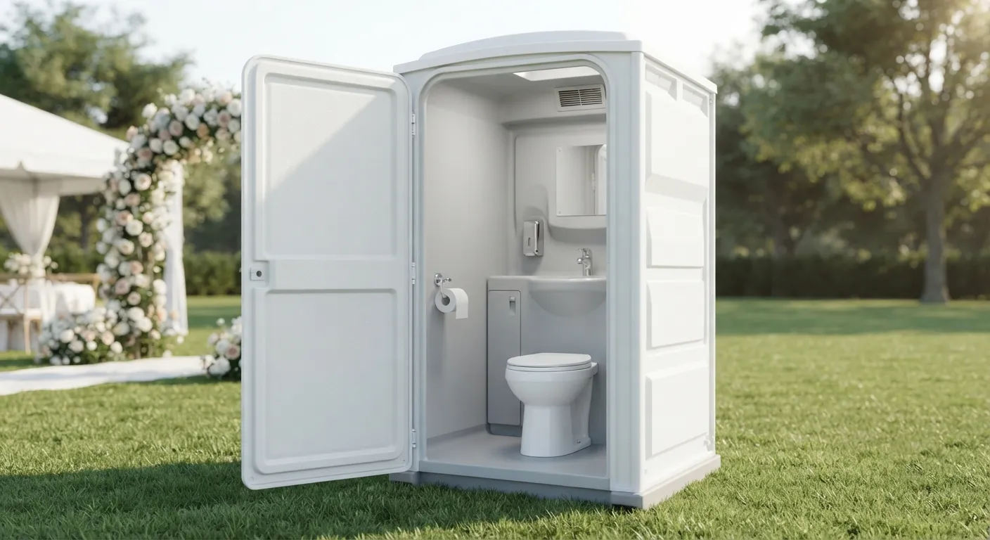 Deluxe Flushable Porta Potty in New Braunfels, TX