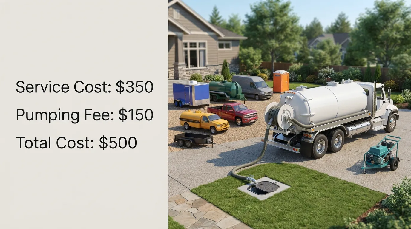 Septic Tank Pumping Cost in New Braunfels, TX